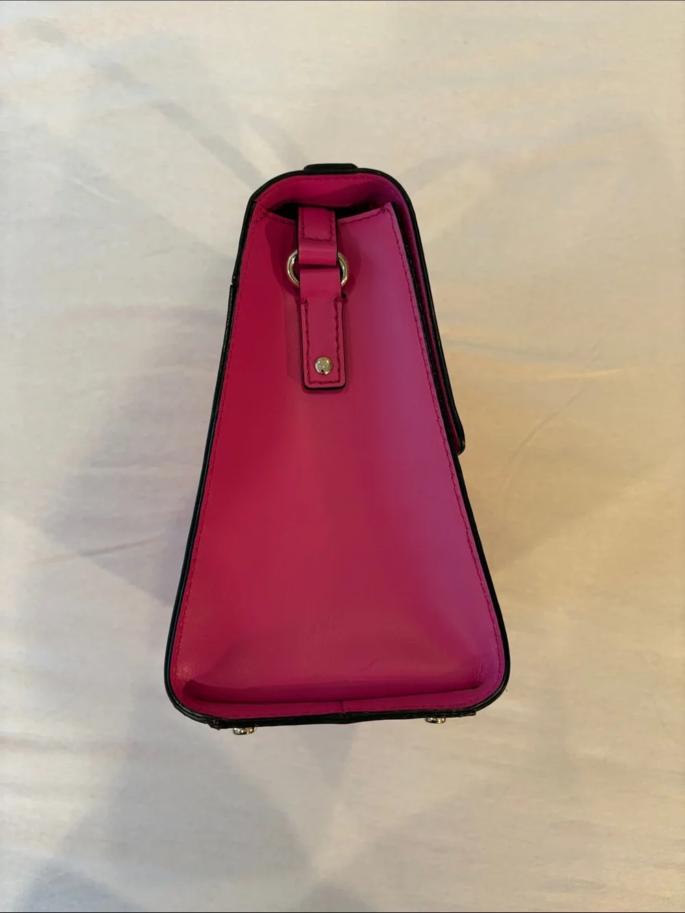 kate spade Fuchsia Top-Handle Satchel with Gold-Tone Hardware